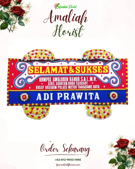 Papan Bunga Ucapan Selamat Sidakangen