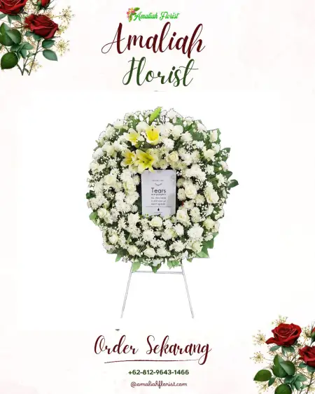 Krans Bunga Duka Sidakangen